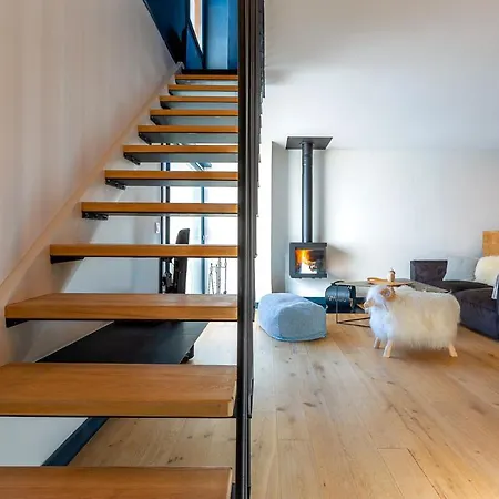公寓 Duplex Avec Sauna Et Vue Mont Blanc Au Centre De Chamonix